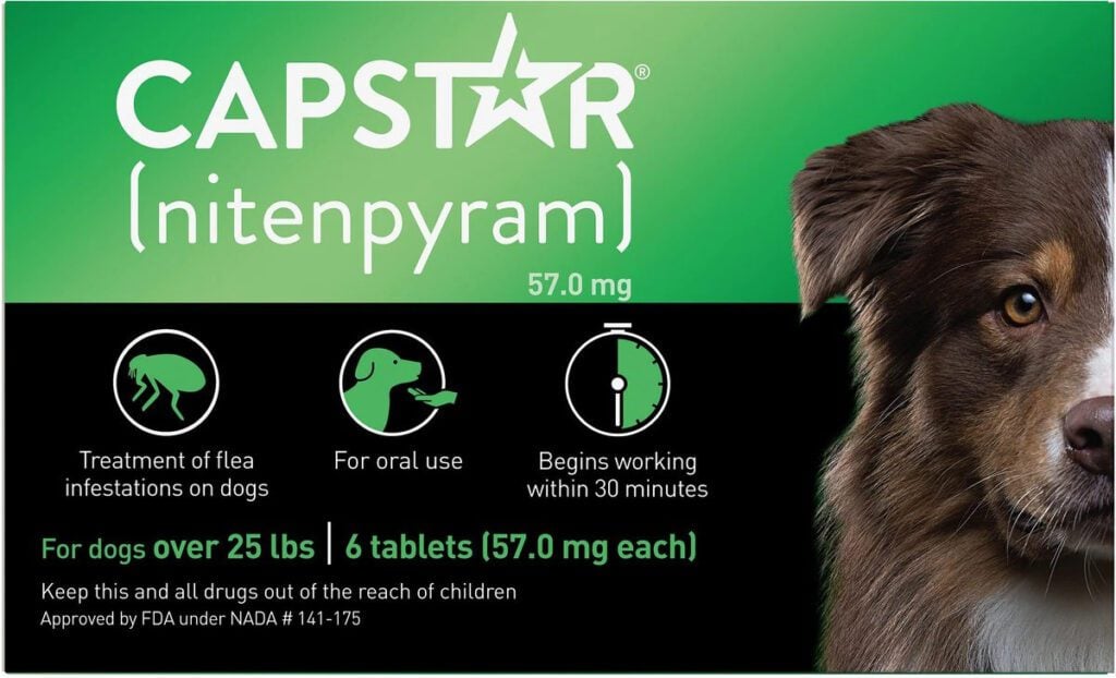 Capstar for Dogs Flea & Tick Treatment