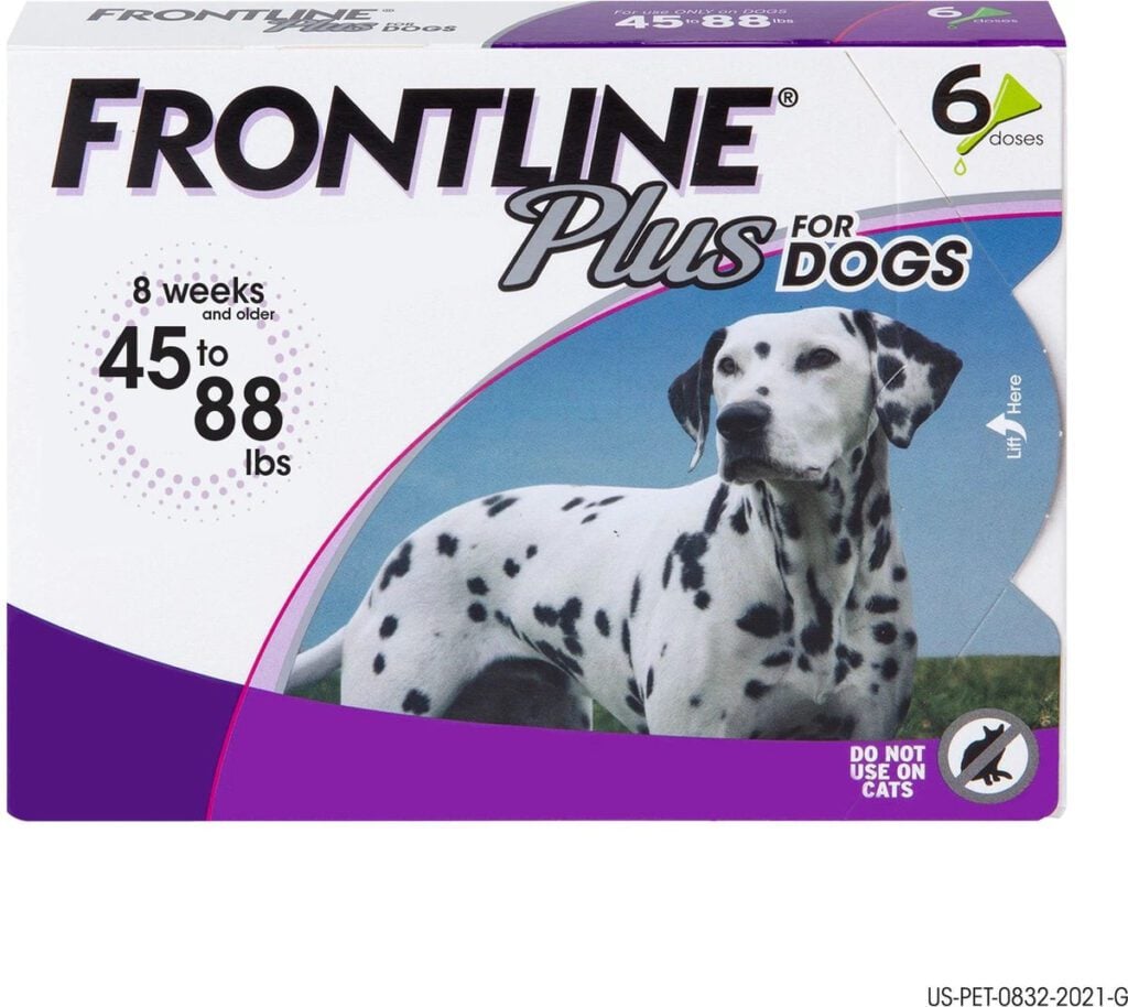 Frontline Plus Topical Flea & Tick for Dogs