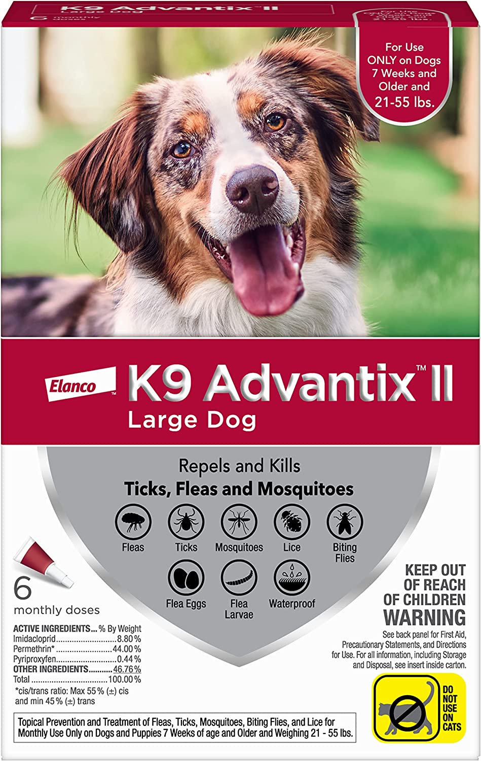 K9 Advantix II Topical Flea & Tick for Dogs
