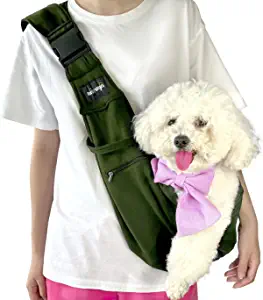 NATUYA Pet Sling Carrier with Net Bag