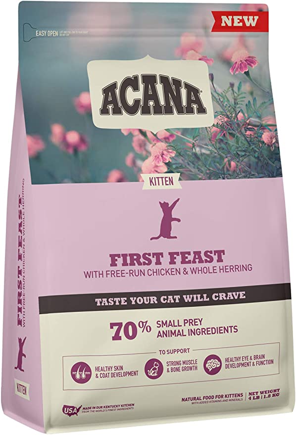 Acana First Feast Dry Cat Food For Kittens