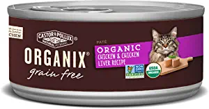 Castor & Pollux Organix Grain-Free Canned Cat Food