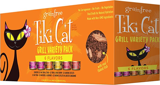 Tiki Cat Grill Grain-Free, Low-Carbohydrate Wet Food