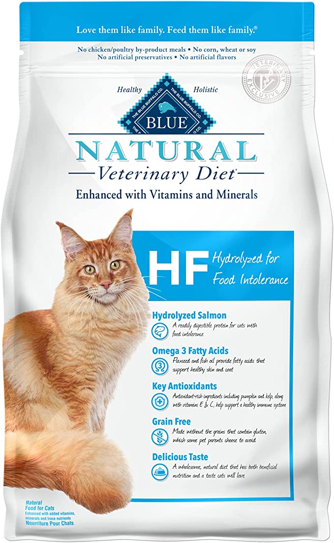 Blue Buffalo Natural Veterinary Diet HF Hydrolyzed Cat Food