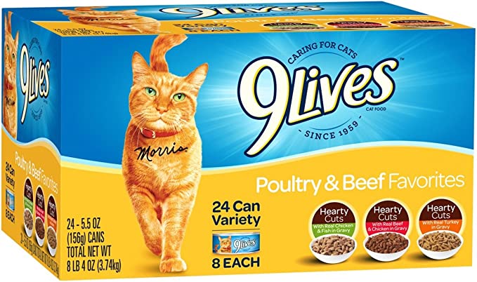 9Lives Favorites Wet Cat Food