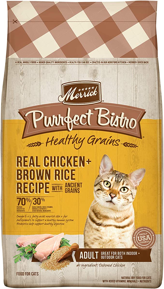 Merrick Purrfect Bistro Healthy Grains Dry Cat Food