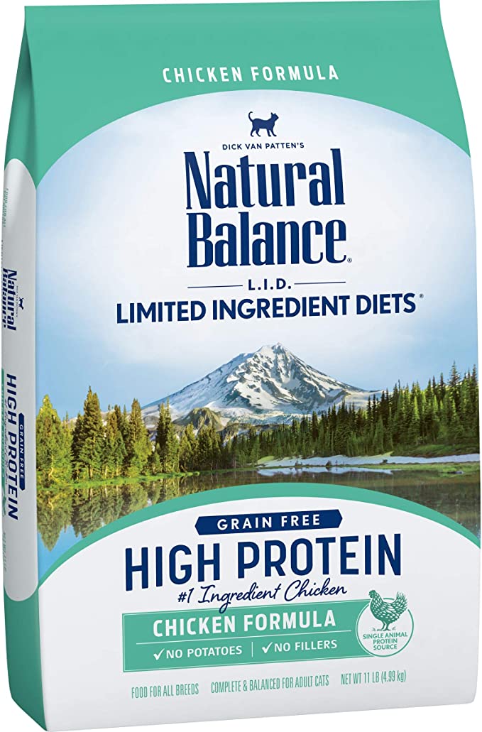 Natural Balance LID. Limited Ingredient Diets High-Protein Dry Cat Food