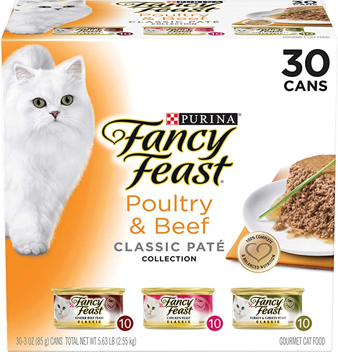 Purina Fancy Feast Grain-Free Pate Wet Cat Food