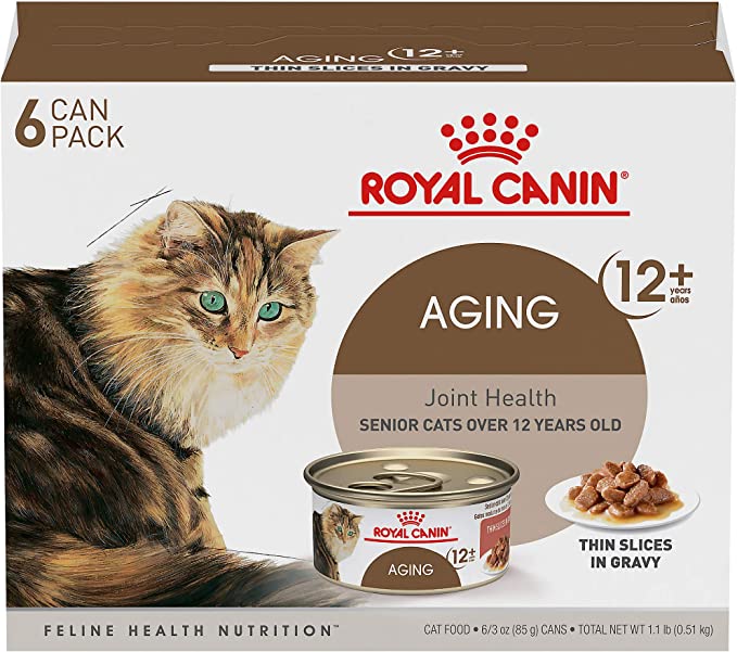 Royal Canin Aging 12+ Thin Slices in Gravy Wet Cat Food