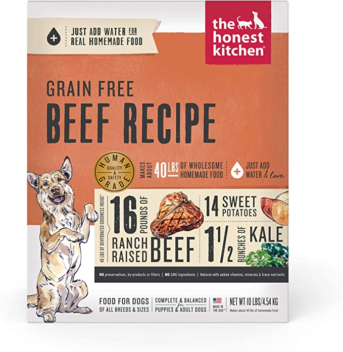 The Honest Kitchen Dehydrated Grain-Free Beef