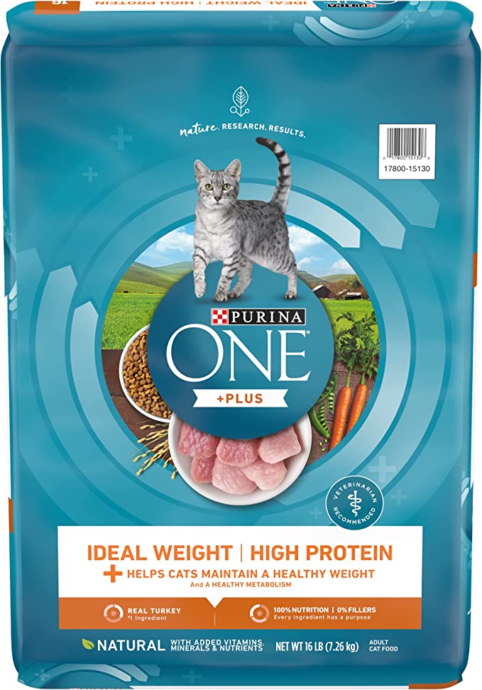 Purina ONE High Protein, Healthy Weight Dry Cat Food