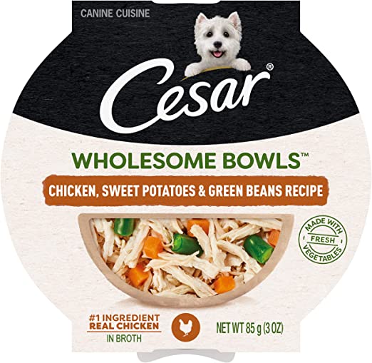 Cesar Wholesome Bowls Adult Soft Wet Dog Food