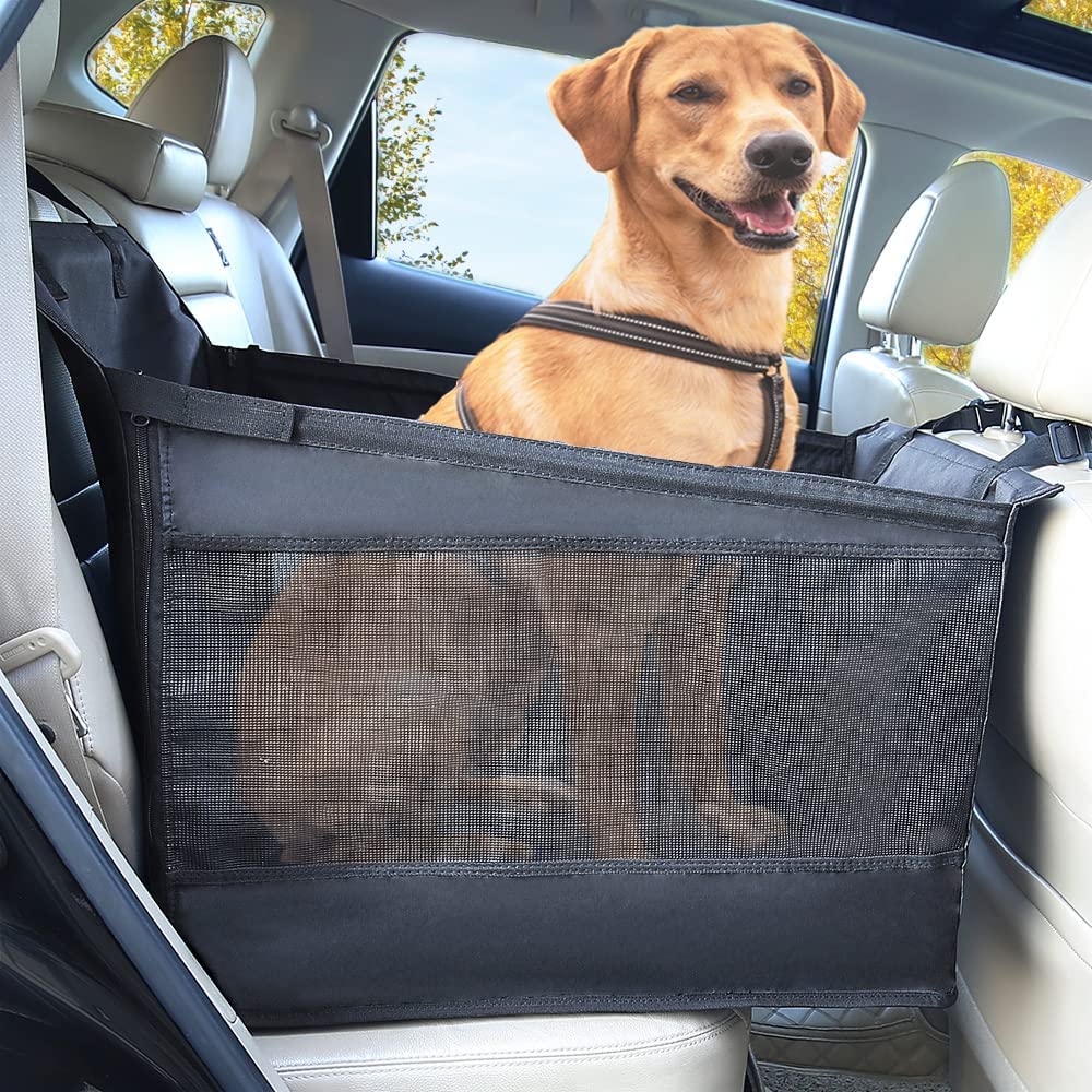 Ablechien Dog Car Seat Half Hammock for Large Dogs