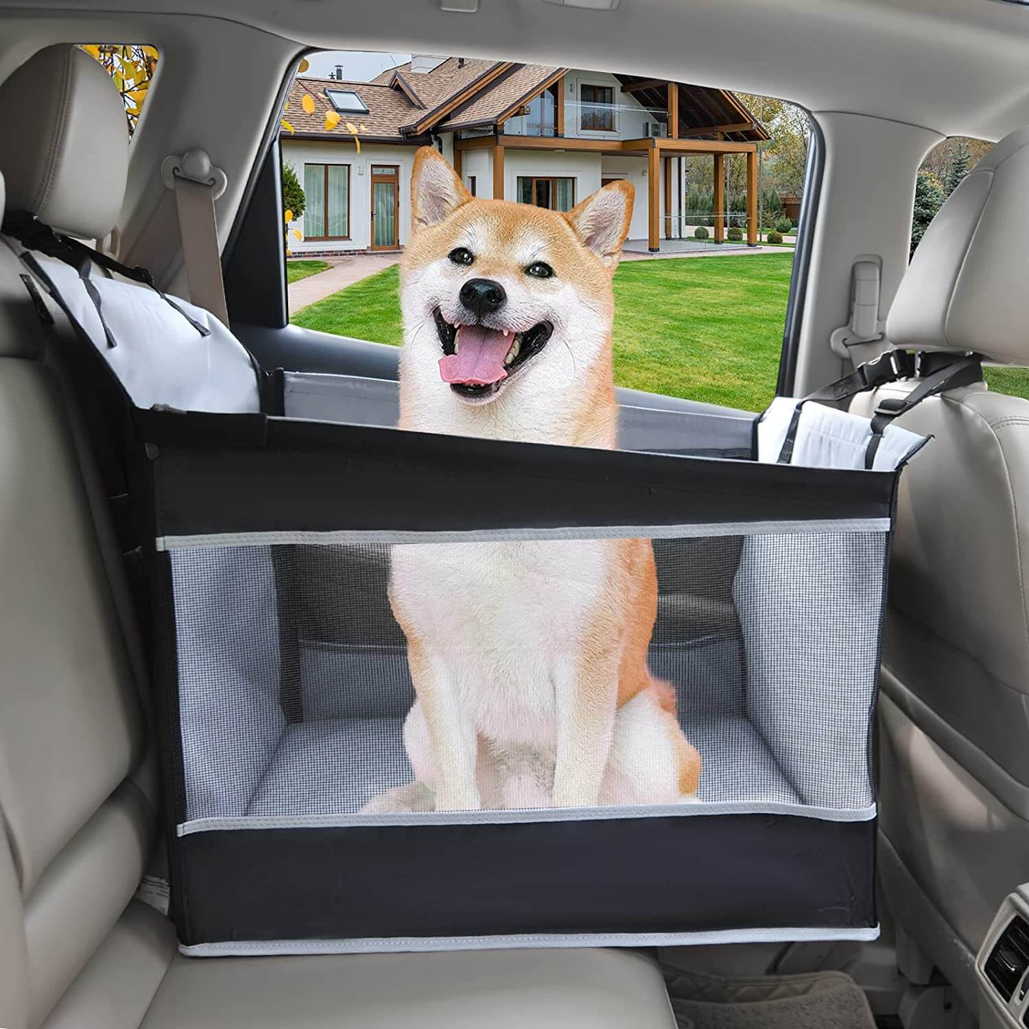 Adorepaw & Dog Car Seat for Large Dogs