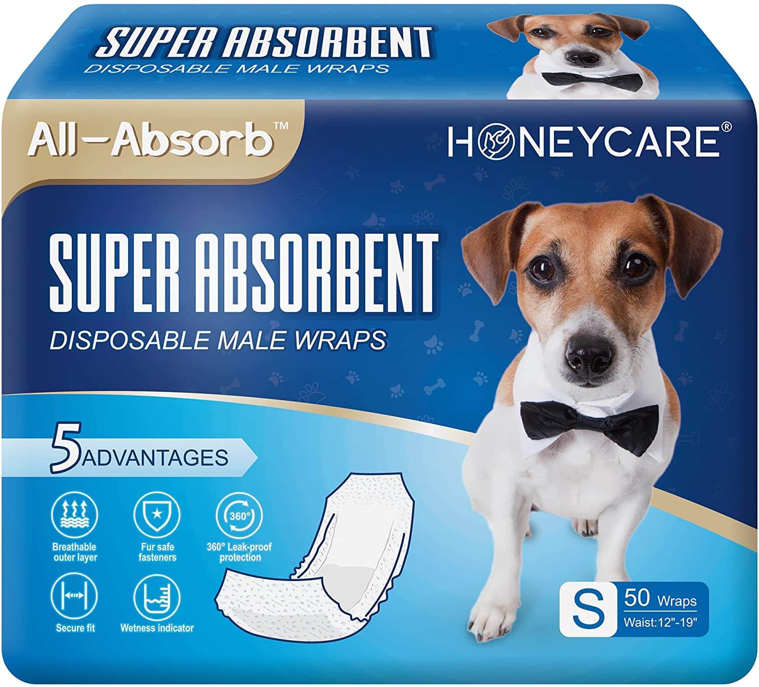All-Absorb Male Dog Wrap
