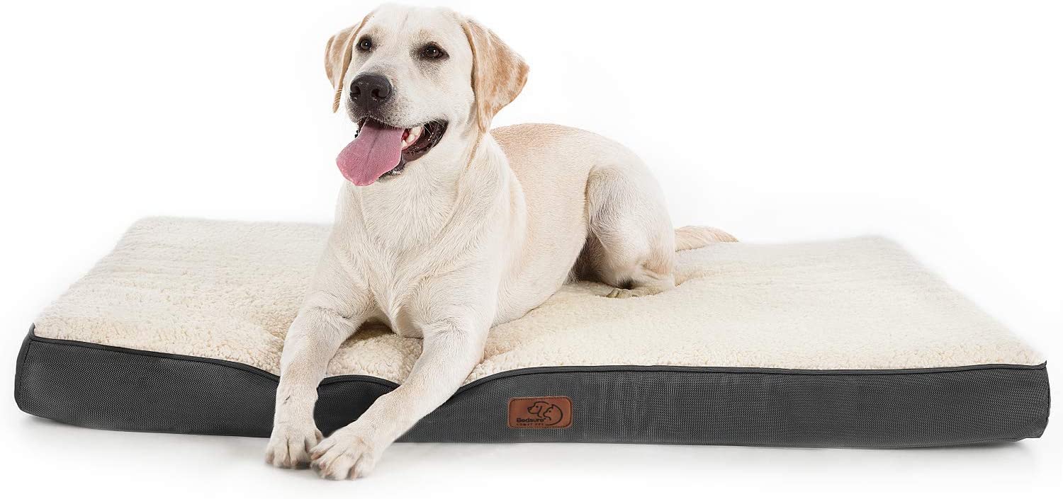 Bedsure Large Dog Bed - Orthopedic Egg-Crate Foam