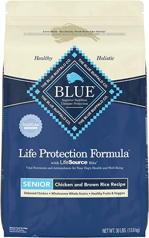 Blue Buffalo Life Protection Formula Natural Senior Dry Dog Food