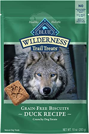 Blue Buffalo Wilderness Trail Treats Grain-Free Crunchy Biscuits Duck Recipe