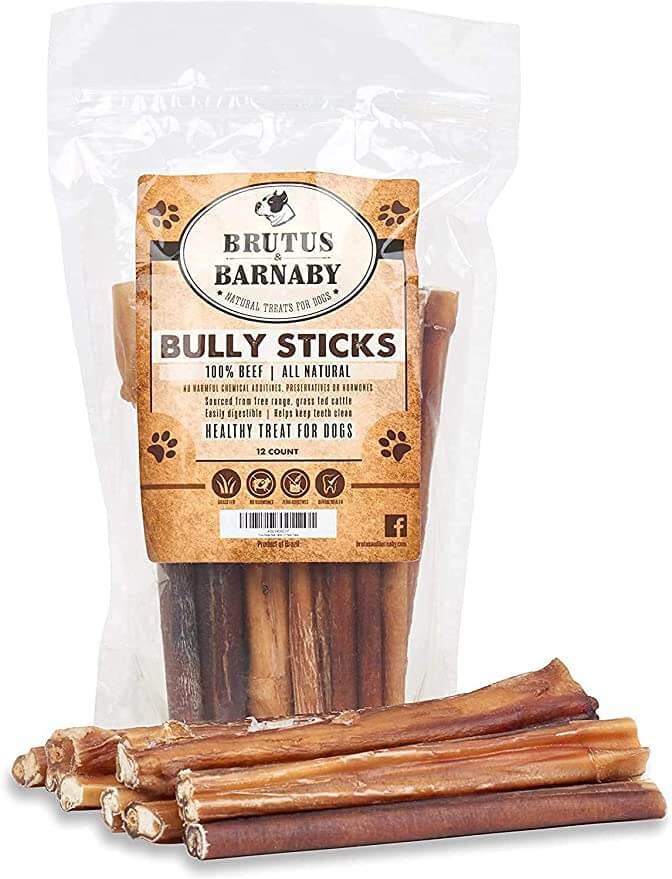 Brutus & Barnaby Bully Sticks for Dogs