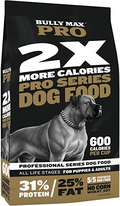 Bully Max 2X Calorie Dry Dog Food PRO Series