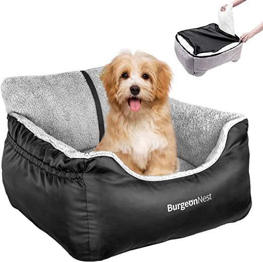 BurgeonNest Washable Dog Car Seat