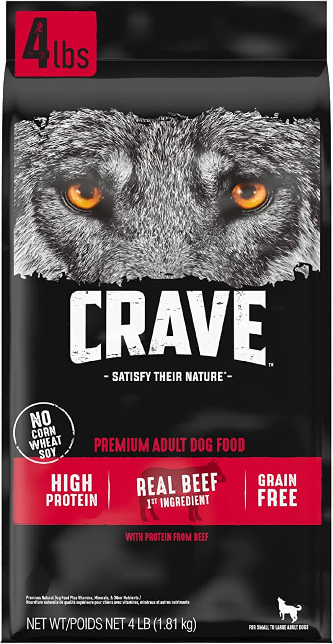 CRAVE Grain-Free Adult High Protein Natural Dry Dog Food