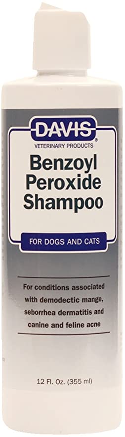 Davis Benzoyl Peroxide Medicated Dog & Cat Shampoo