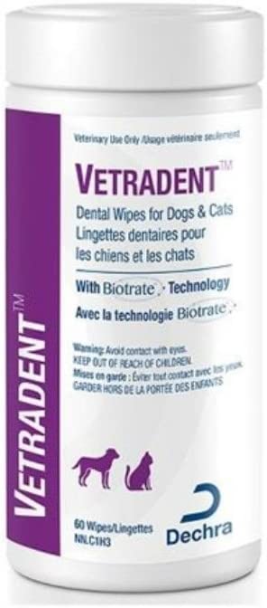 Dechra Vetradent Dental Wipes for Dogs