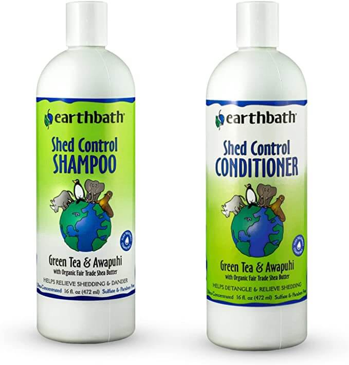 Earthbath Shed Control Shampoo for Dogs