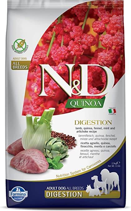 Farmina Dog Natural & Delicious Quinoa Digestion Dry Dog Food