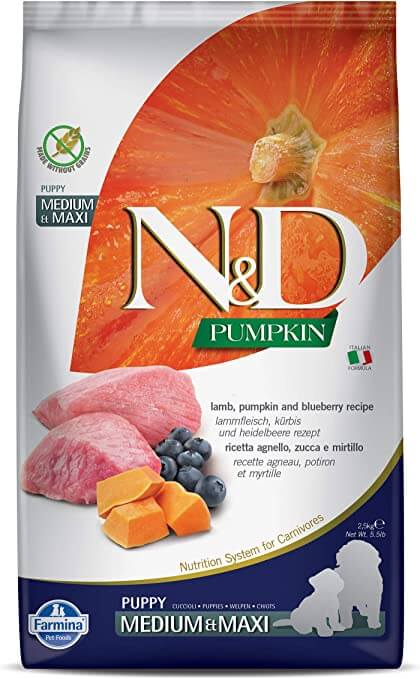 Farmina N&D Grain-Free Pumpkin Medium/Maxi Dry Puppy Food