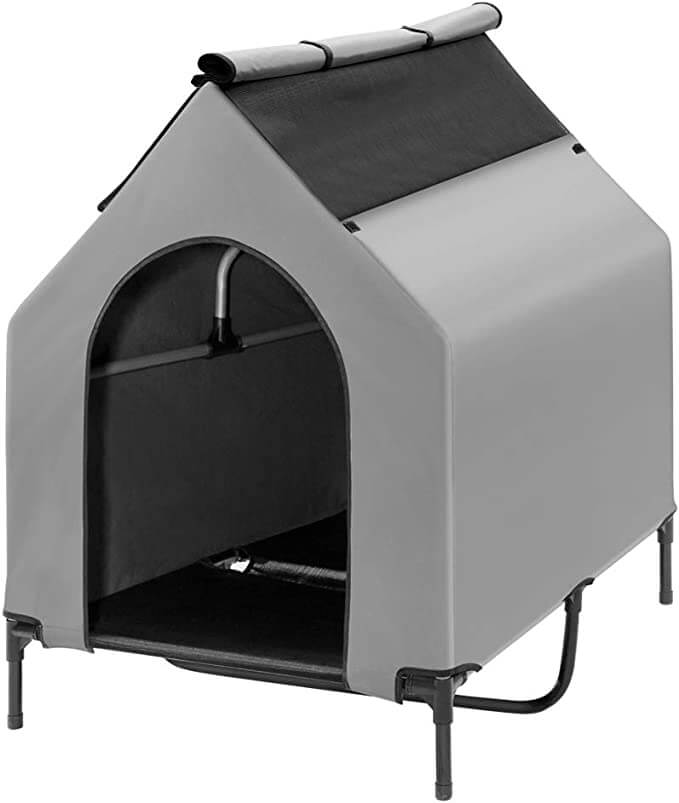 Fit Choice Elevated Extra Large Dog House With Strong Beam Support