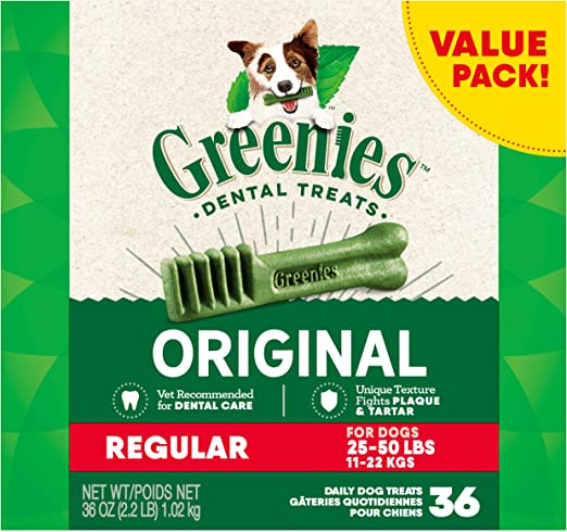 Greenies Natural Dog Dental Care Chews