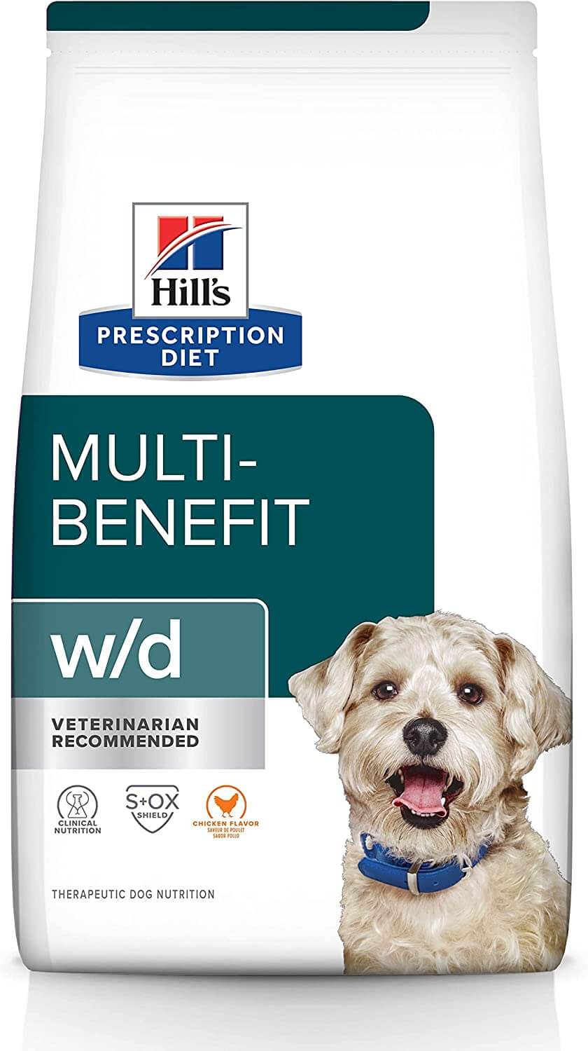 Hill's Prescription Diet w-d Multi-Benefit Dry Dog Food
