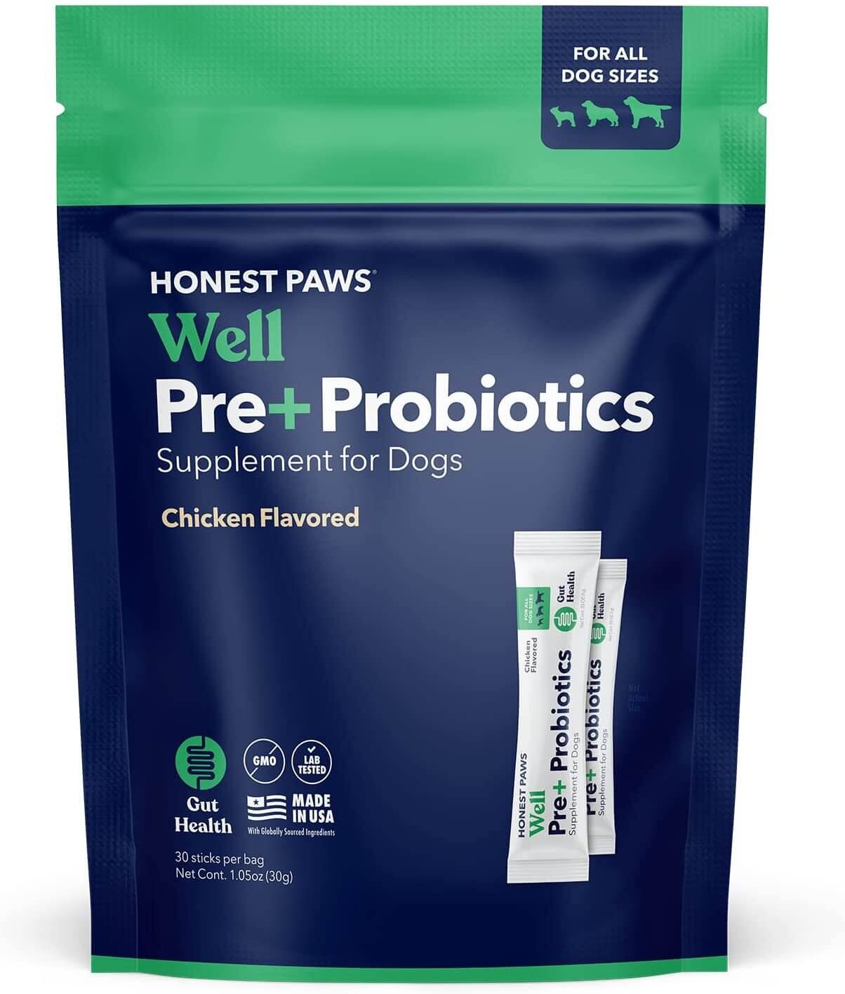 Honest Paws Probiotics for dogs