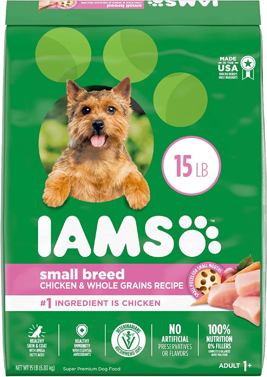 IAMS Proactive Health Small & Toy Breed Dry Dog Food for Small Dogs
