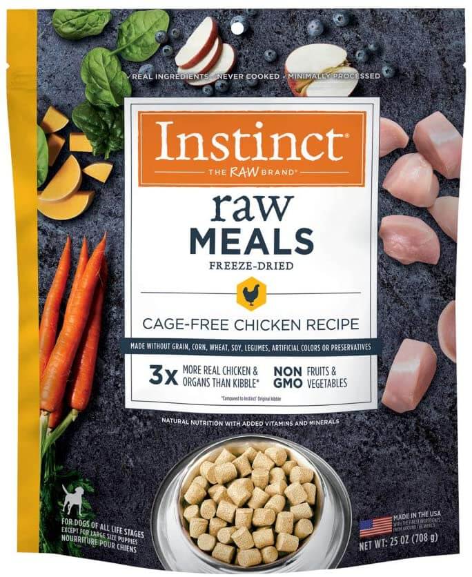 Instinct Freeze-Dried Raw Meals Grain-Free Dog Food