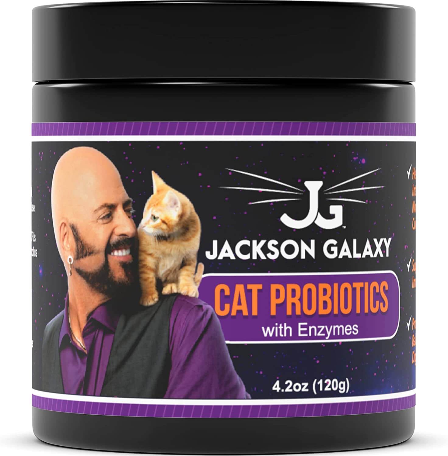 Jackson Galaxy Cat Probiotics and Digestive Enzymes