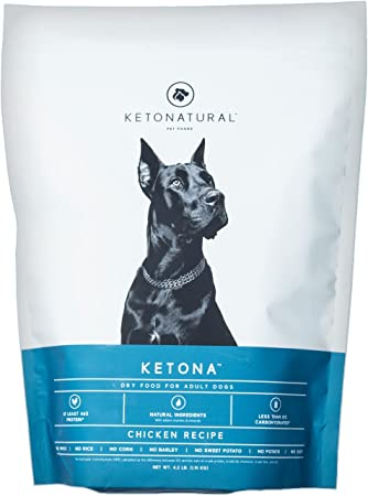 Ketona Dry Dog Food For Adults - Low Carb, High Protein