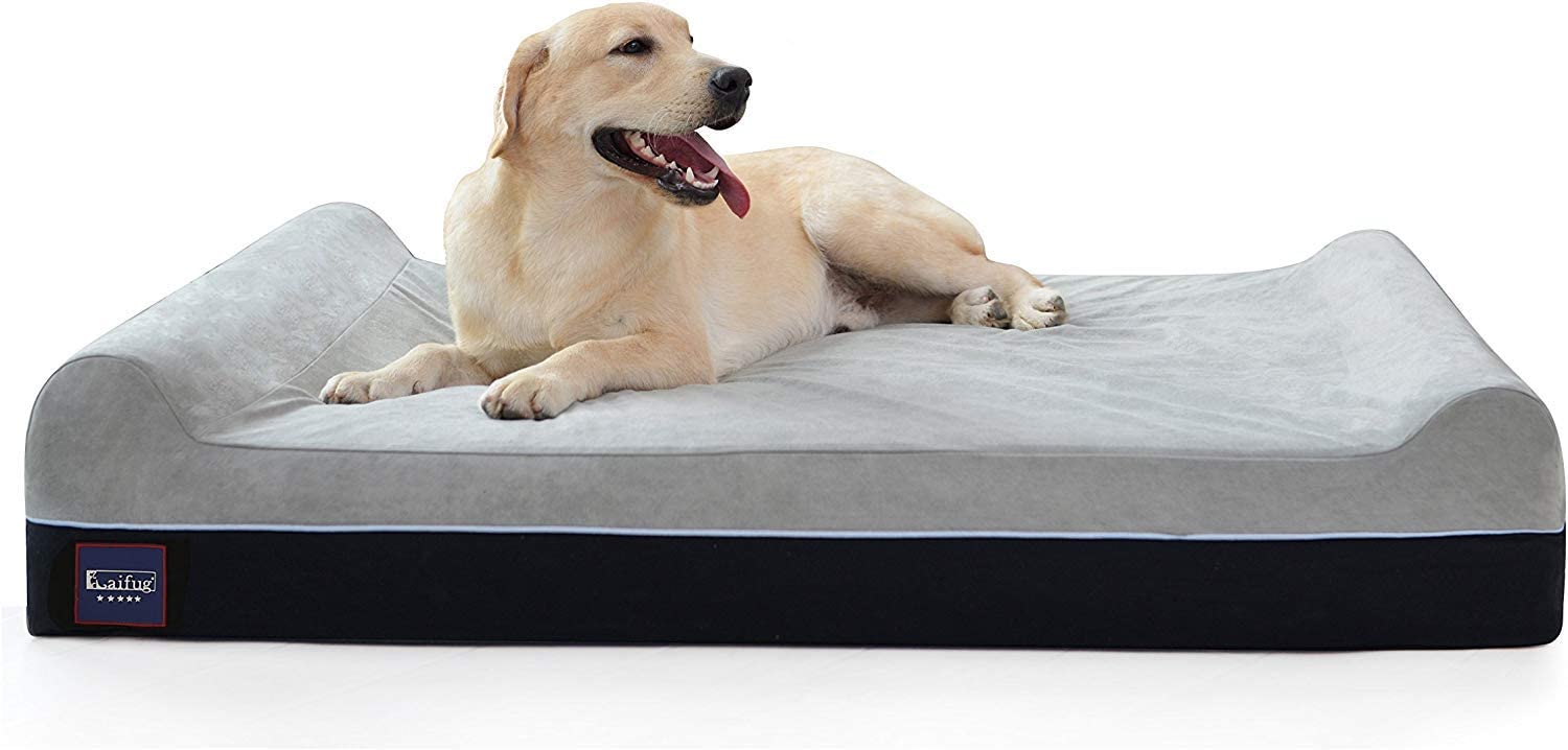 Laifug Orthopedic Memory Foam Dog Bed