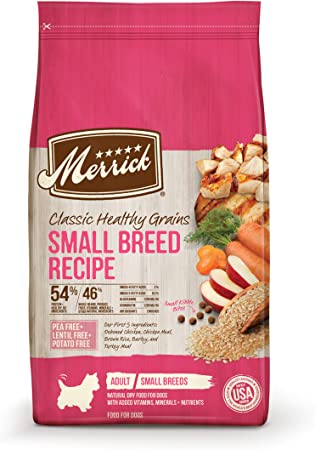 Merrick Classic Healthy Grains Dry Dog Food Small Breed Recipe