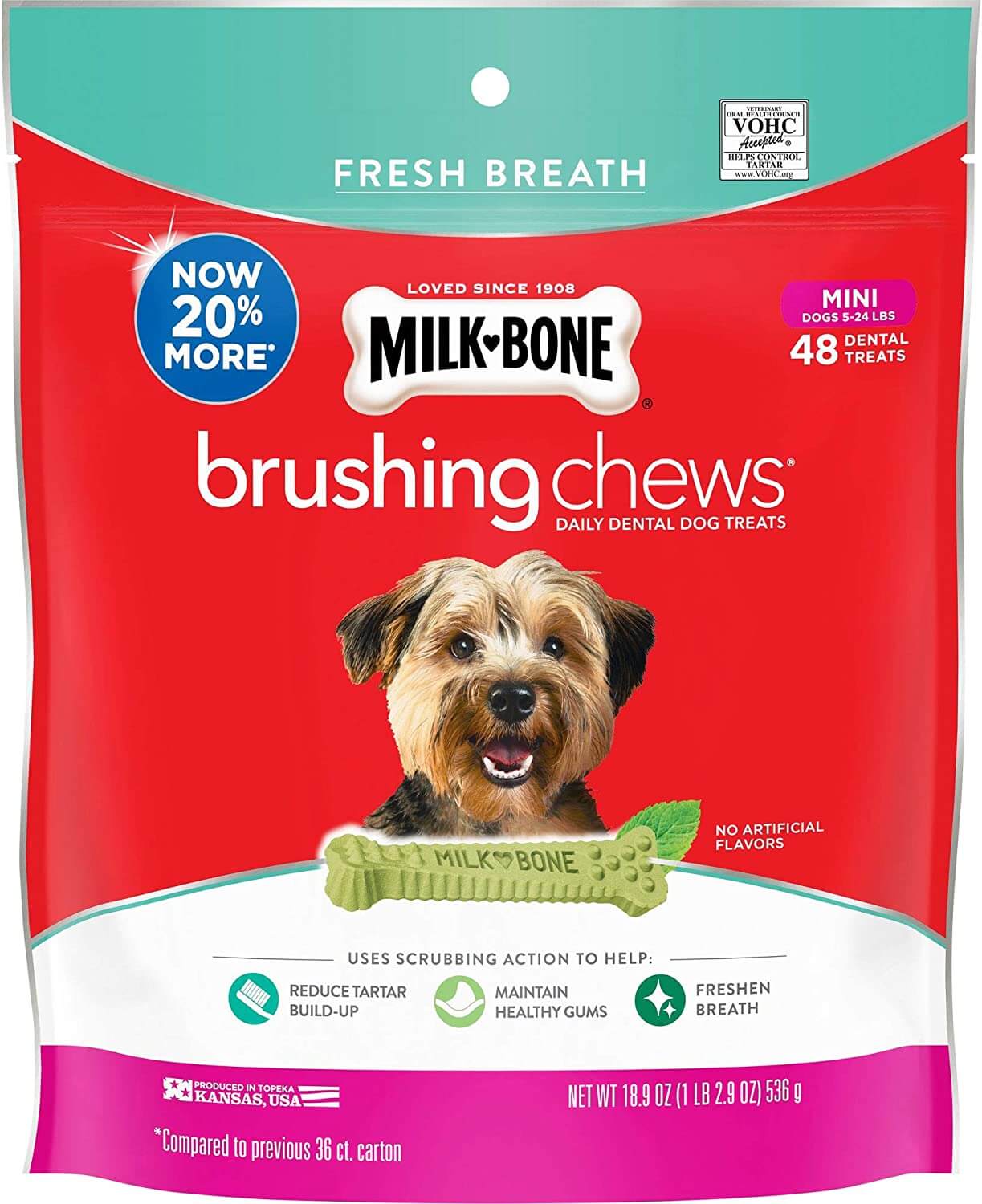 Milk-Bone Fresh Breath Brushing Chews