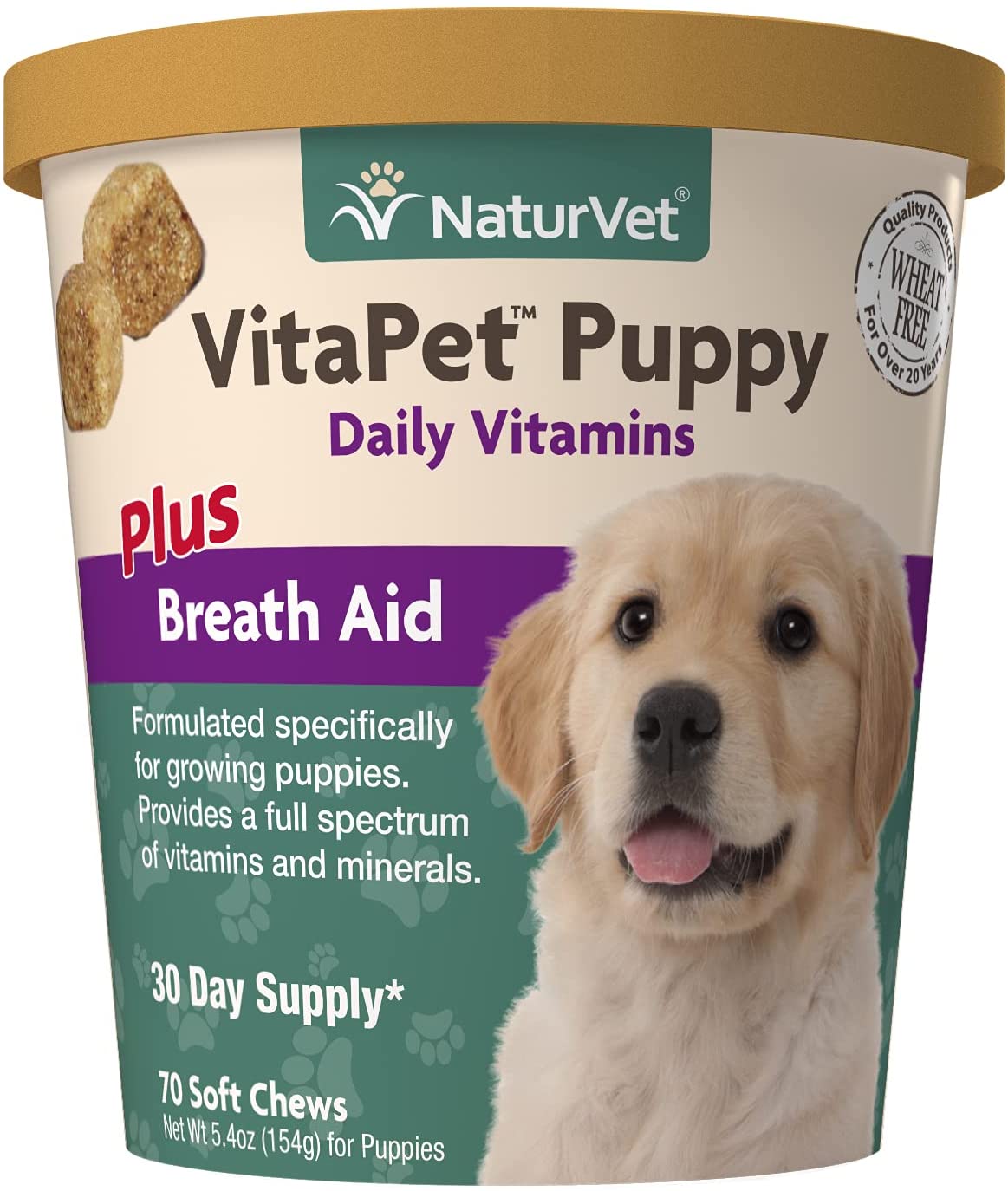 NaturVet VitaPet Puppy Daily Vitamins for Dog