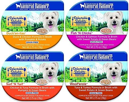 Natural Balance Delectable Delights Grain-Free Wet Dog Food