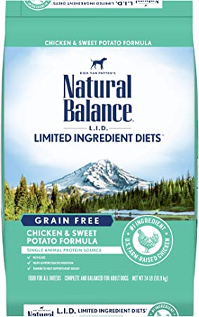 Natural Balance Limited Ingredient Diet Adult Grain-Free Dry Dog Food