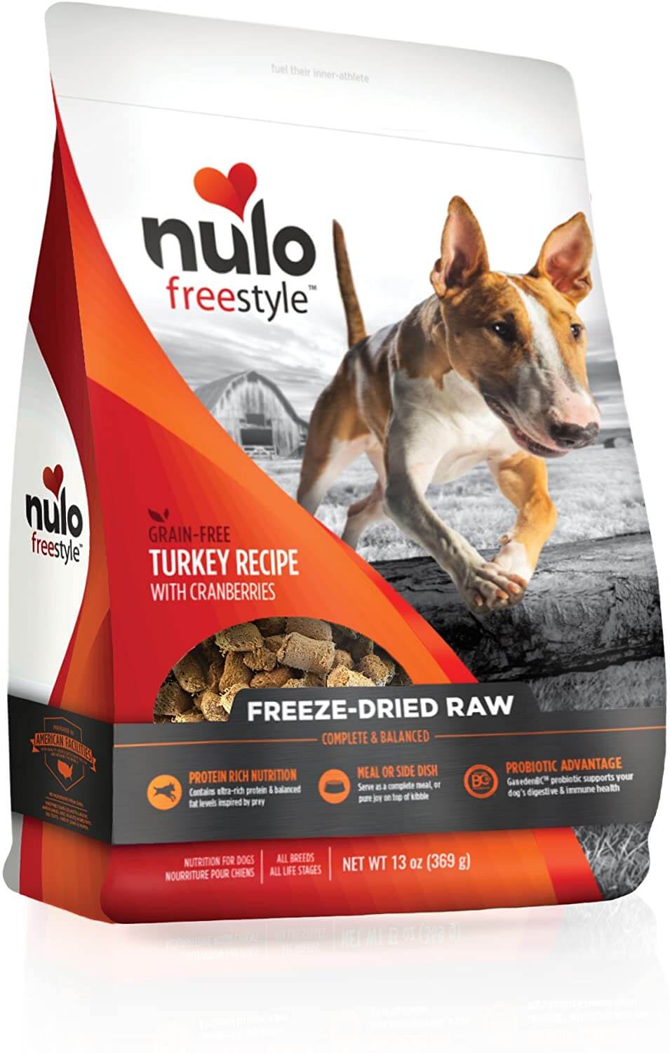 Nulo Freeze-Dried Raw Dog Food Natural Grain Free