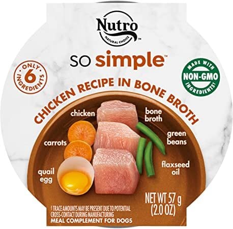 Nutro So Simple Meal Complement Wet Dog Food