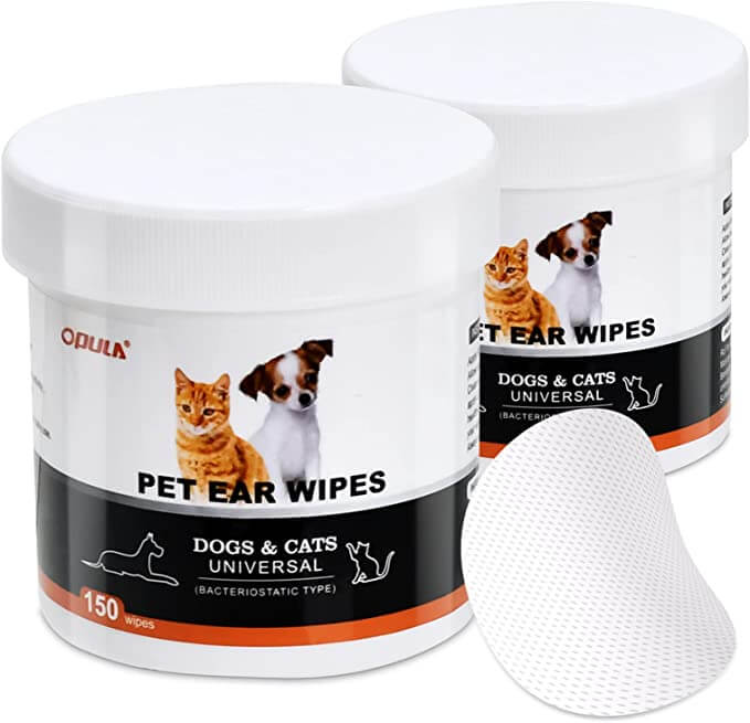 OPULA Non-Irritating Hypoallergenic Ear Cleaner Wipes