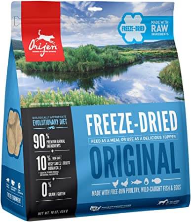 ORIJEN Freeze-Dried Dog Food & Topper