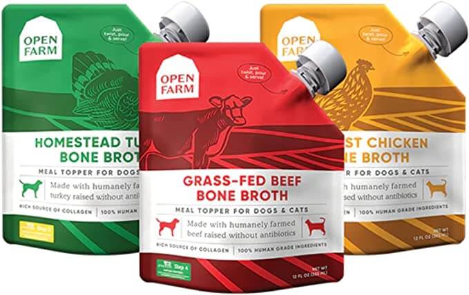 Open Farm Bone Broth and Supplements for Cats